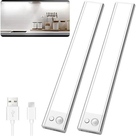 Reglette Led Rechargeable Usb Cm Mah Lumen Sans Fil Lampe