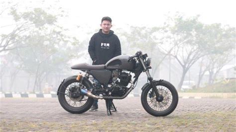 Rangka Cafe Racer Tiger Motor Tiger Modifikasi Choper Dan Cafe Racer