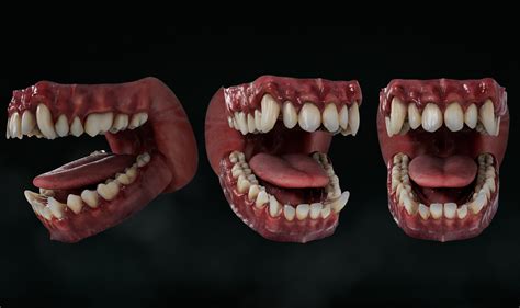 ArtStation - Photorealistic Teeth | Resources