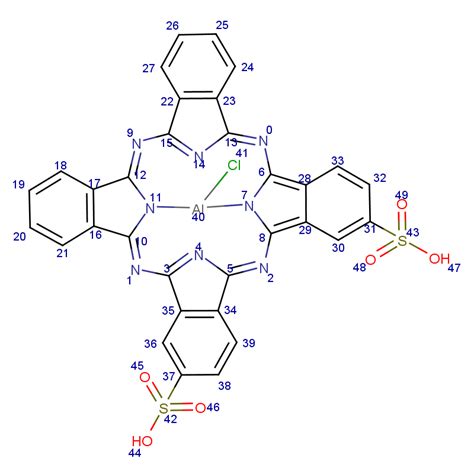 100180 30 1 铝iii酞菁氯四磺酸 Cas号100180 30 1分子式、结构式、msds、熔点、沸点