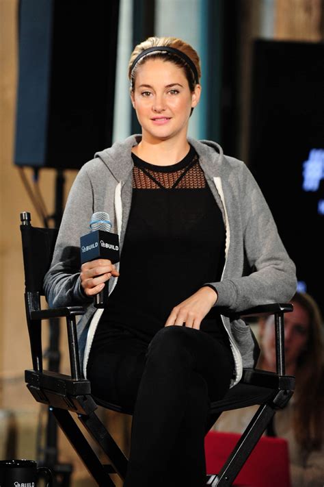 Shailene Woodley At Aols Build Series In New York Hawtcelebs