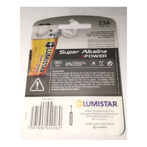 Bater A Super Alkaline A Bl Ster Pc V