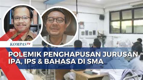 Pengamat Pendidikan Penghapusan Jurusan Di Sma Berpotensi Turunkan