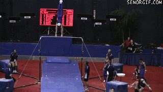 Gymnastics Fails (15 gifs)