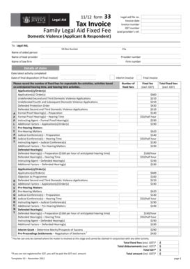 Free Editable Legal Invoice Templates In Ms Word Doc Pdffiller