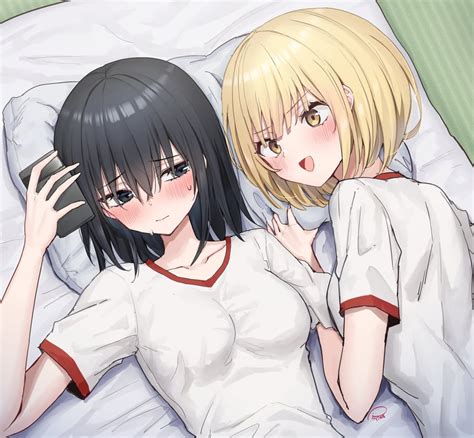 Kamioka Senri And Ameno Hitsuka Original Drawn By Piripun Danbooru