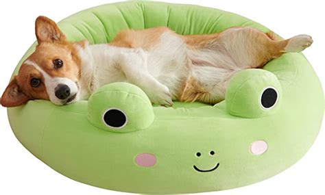 Amazon Co Jp Squishmallows 24 Inch Wendy Frog Pet Bed Medium