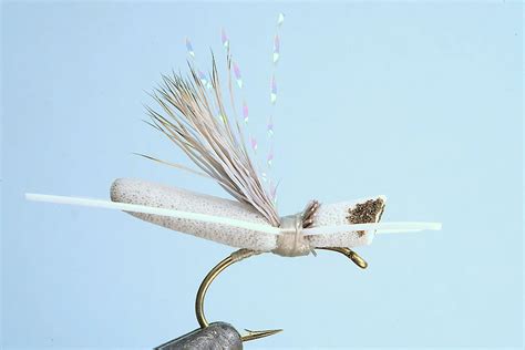 SILVERWATER FLY FISHING DESIGN HOT FOAM HOPPER FLY PATTERN TYING