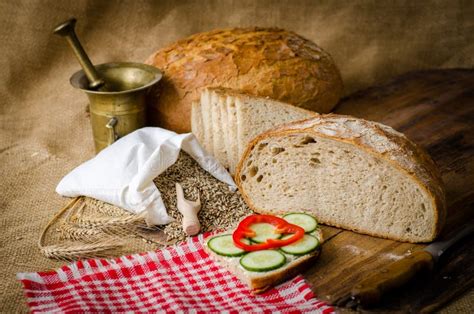 Sliced Bread stock photo. Image of iwth, gourmet, loaf - 83473702