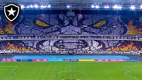 TORCIDA DO BOTAFOGO FAZ MOSAICO INCRÍVEL NA LIBERTADORES BOTAFOGO X