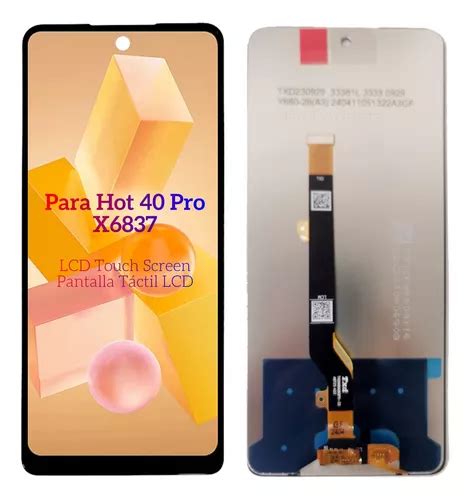 P Pantalla T Ctil Lcd Para Infinix Hot Pro X Meses Sin Inter S