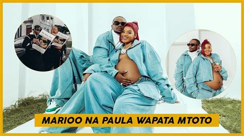 MARIOO NA PAULA WAPATA MTOTO JUX KAJARA N K WAFUNGUKA MENGI YouTube