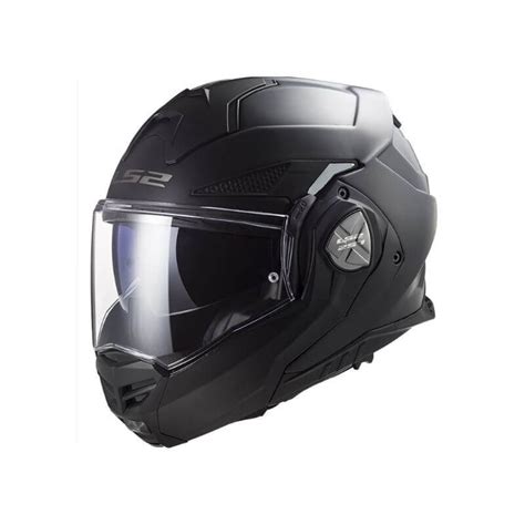 Casco Modular Ls Ff Advant X Negro Mate Unbraked