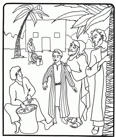 Coloring Pages Joseph And His Brothers