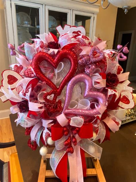 Valentines Wreath Valentines Day Wreath Valentines Swag Valentines