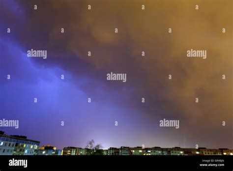 Dark Dramatic Sky Stock Photo Alamy