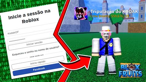 Invadi A Conta De Um Youtuber No Blox Fruits Roblox Youtube