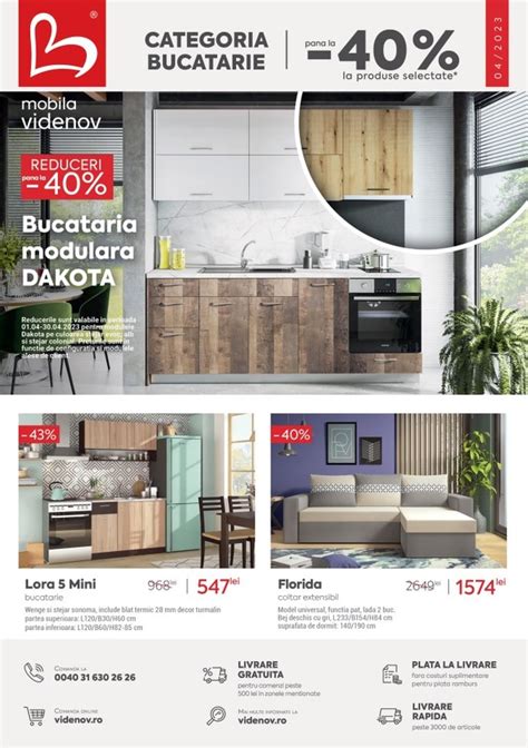 Catalog Mobila Videnov Aprilie 2023 Reduceri Bucatarii Coperta