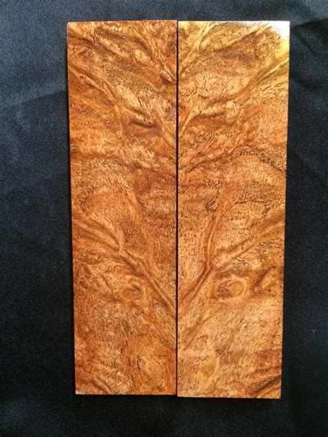 Mesquite Burl Knife Scales Knife Handle By Mgwooddesigns On Etsy