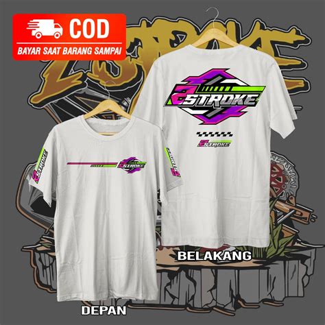 Jual Kaos 2 Stroke Kaos Mekanik Amatir Kaos Racing Original Baju