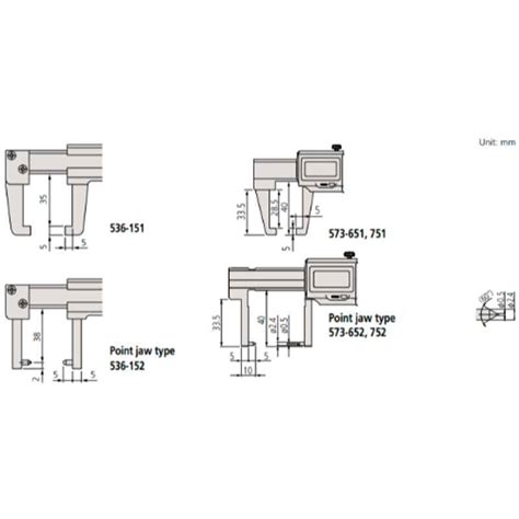 Mitutoyo 0 150mm Inch Metric Dual Scale Absolute Digimatic Tube