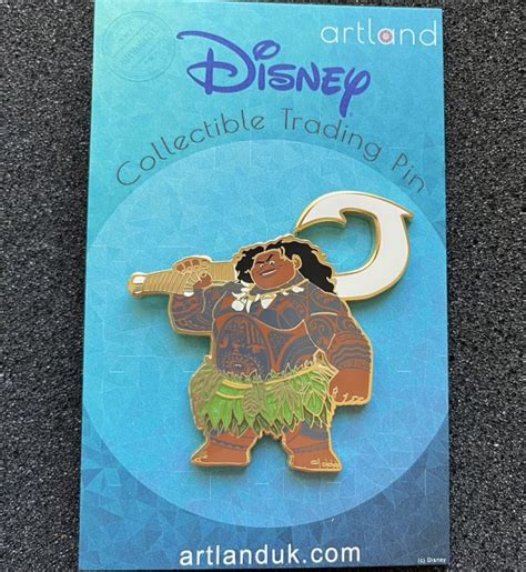 Moana Wayfinder Maui Disney Pins By Artland Disney Pins Blog