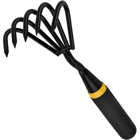 Snapklik Garden Rake Kemaier Stainless Steel Hand Cultivator