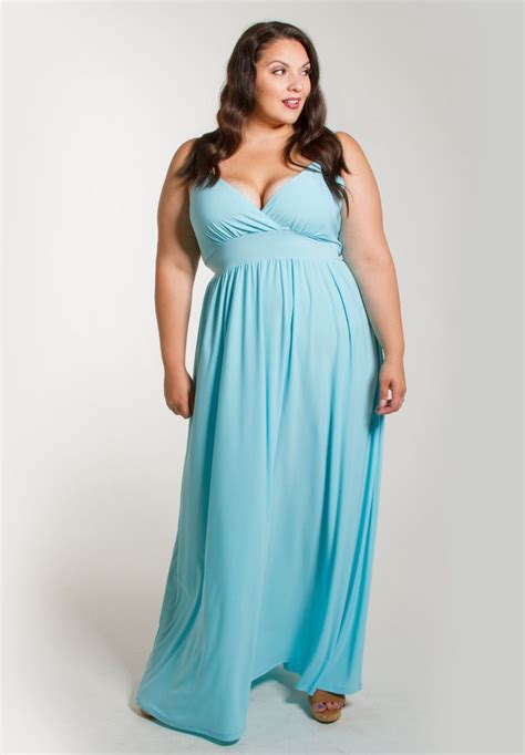 Maxi Light Blue Plus Size Dress Dresses Images 2022