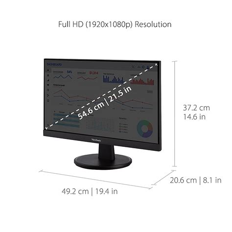 Customer Reviews Viewsonic Va Mh Lcd Fhd Adaptive Sync Monitor