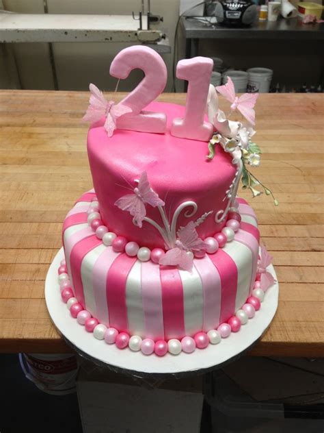 Fancy Pink Birthday Cake Sarkis Pastry