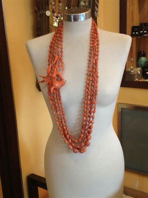 Collana Di Corallo Di Sciacca Coral Necklace Gioielli Marini