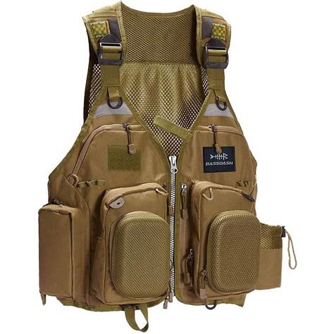 Bassdash Fishing Vest With Pocket For Men And Women