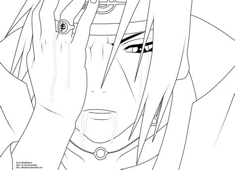 Itachi Uchiha Susanoo Coloring Coloring Pages