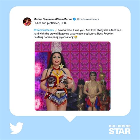 The Philippine Star On Twitter AND I WILL ALWAYS BE A FAN Drag