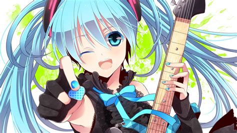 Hatsune Miku Wallpaper Cute - WallpaperSafari