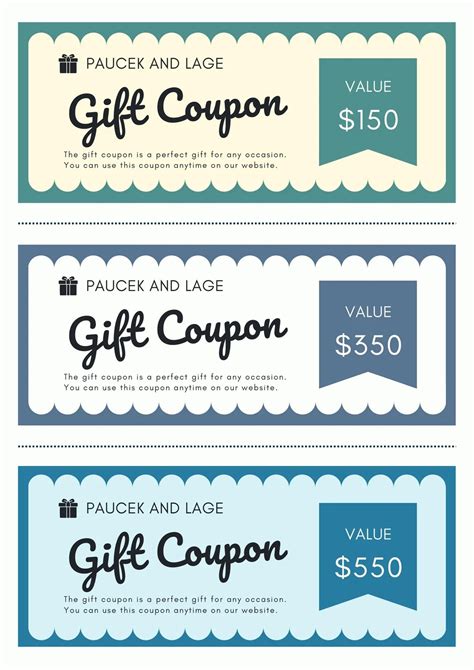 Homemade Coupons Template - Free Sample, Example & Format Templates