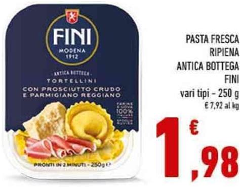 Fini Pasta Fresca Ripiena Antica Bottega Vari Tipi 250 G Offerta Di Conad