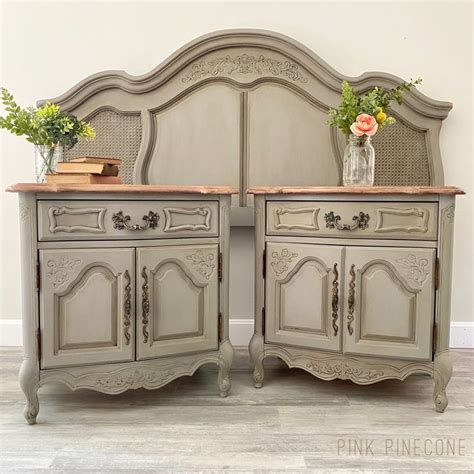 French Country Bedroom Set Makeover Chalk Paint Bedroom Furniture