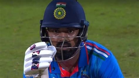 Icc World Cup Heres Why Kl Rahul Was Sad After Hitting The