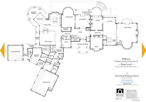 The Floor Plan For This Luxury Home