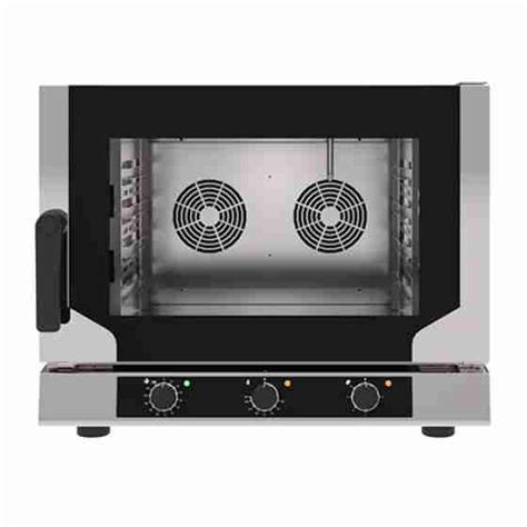 Forno Elettrico A Convenzione Con Vapore Trifase 4 Teglie 1 1 GN