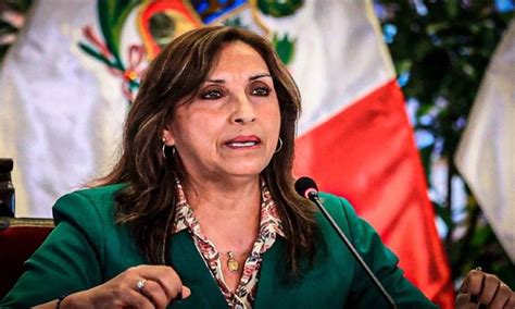 Presidenta Boluarte Pide Una Tregua Nacional En Per