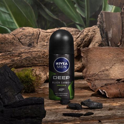 Nivea For Men Deep Amazonia Black Carbon Active Charcoal Deodorant