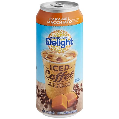 International Delight Caramel Macchiato Iced Coffee Cans