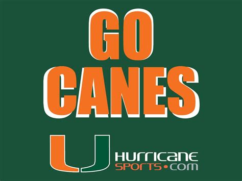 Miami Hurricanes Logo Wallpaper - WallpaperSafari