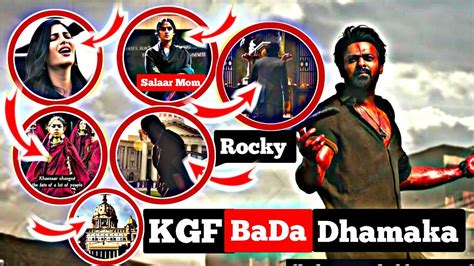 Salaar Kgf Connection Salaar Trailer Review Kgf Universe