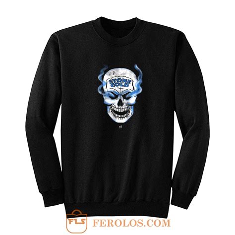 Stone Cold Steve Austin Smoking Skull Sweatshirt Feroloscom