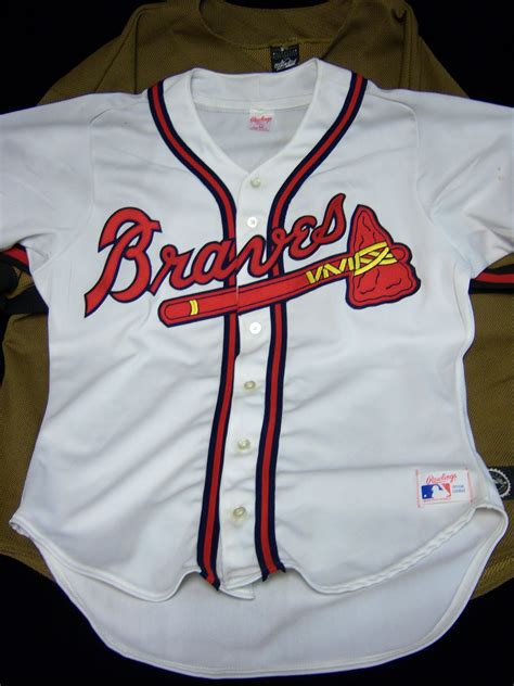 Lot Detail 2 Diff Atlanta Braves T Shop Jerseys