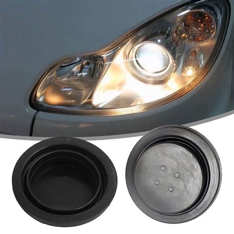 2x Car Headlight Dust Cover Housing For HID LED Bulb Seal Cap