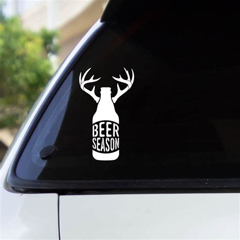 Beer Season Decal Etsy